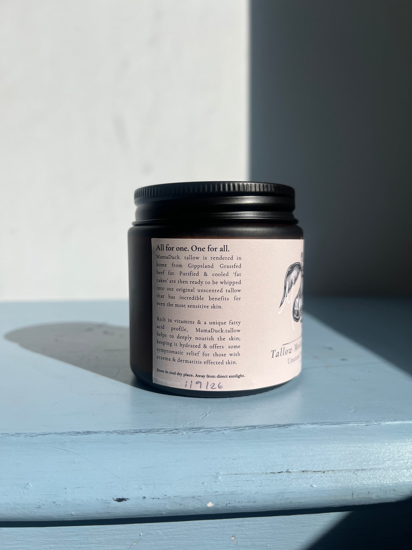Unscented Tallow Cream 100ml